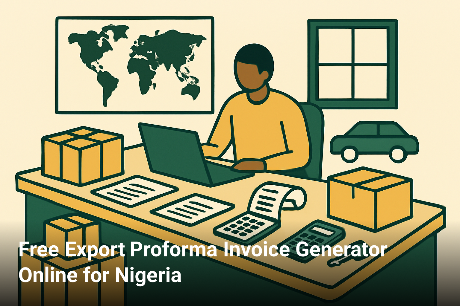 Free Export Proforma Invoice Generator Online for Nigeria
