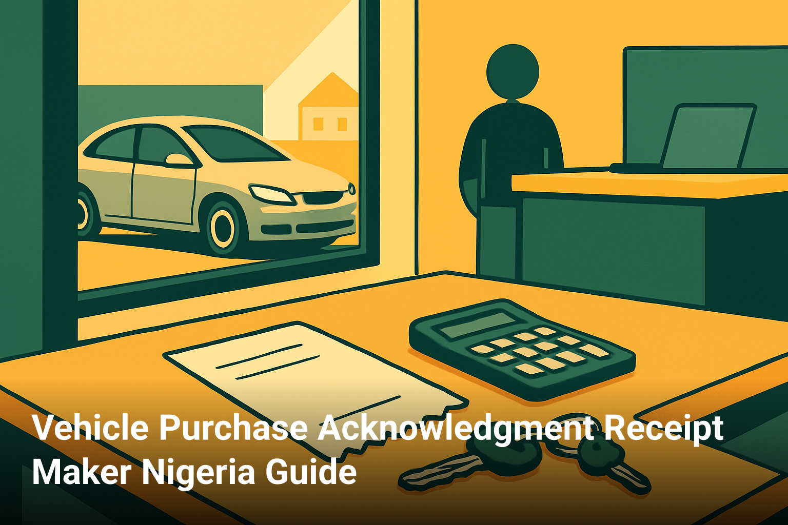 Vehicle Purchase Acknowledgment Receipt Maker Nigeria Guide